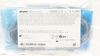 Stryker 6790-100-003 Bipolar Irrigator Integrated Tubing And Bipolar Cord Set(x)